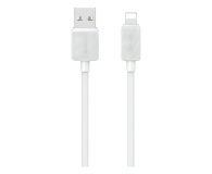 Kabel Lightning USAMS Kabel 2,4A USB-A do Lightning 1m biały